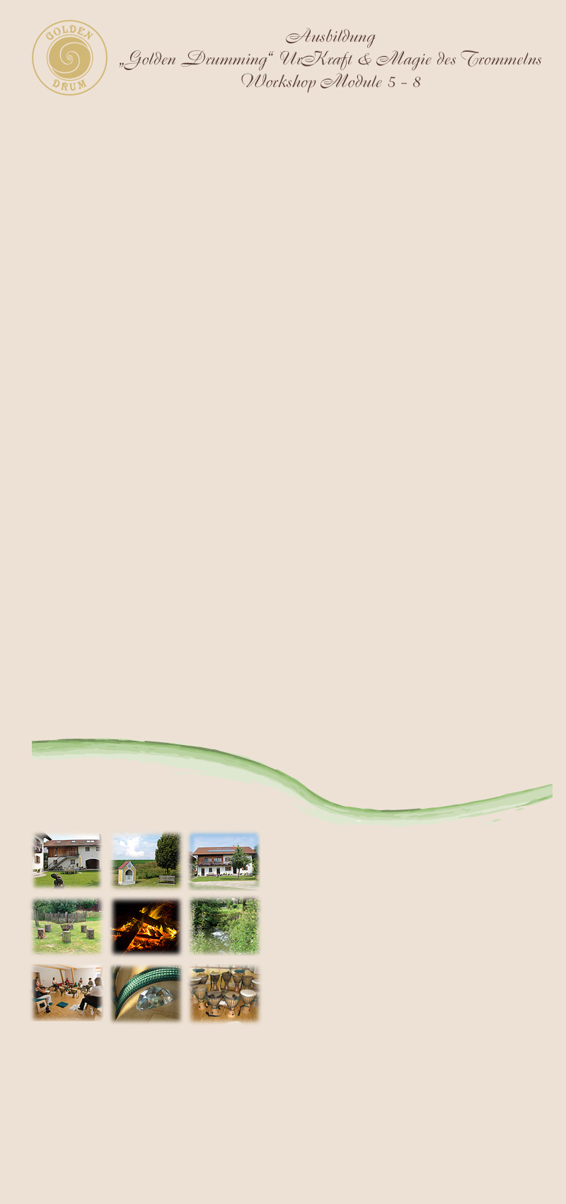 Golden Drum - Workshops